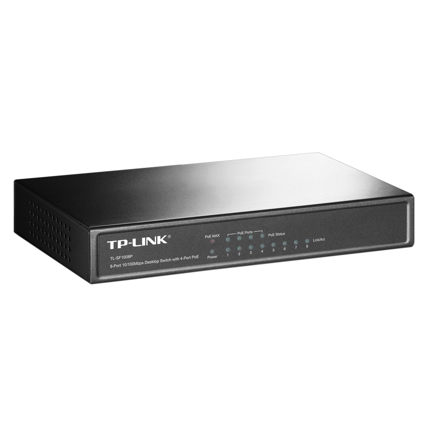 TP-Link  TL-SF1008P - Switch Để Bàn PoE 8 Cổng 10/100Mbps - Hàng Chính Hãng